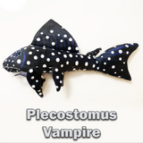 Load image into Gallery viewer, Vampire Pleco Plushie